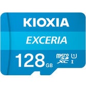 microSDXC 128GB Kioxia UHS-I U1 100MB/S FULL HD録画