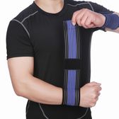 【ブラック×ネイビー】手首サポーター 2個 セット 腱鞘炎 捻挫 左手用 右手用 サポーター 手首