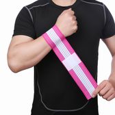 【ピンク×ホワイト】手首サポーター 2個 セット 腱鞘炎 捻挫 左手用 右手用 サポーター 手首