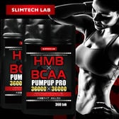 【2個セット】HMB×BCAA パンプアッププロ 大容量 約6ヶ月分360粒×2個セット