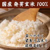 【2.7kg(450g×6袋)】国産発芽玄米 (雑穀米・チャック付き)