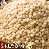 【2.7kg(450g×6袋)】国産 はだか麦 (雑穀米・チャック付き)