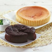 窯出しチーズケーキとガトーショコラ