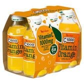 ハウス C1000ビタミン オレンジ瓶 140ml x6