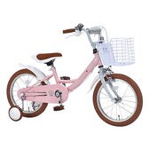 【ストロベリー】子供用自転車16インチ・補助輪付