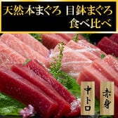 【計400g】 天然本まぐろ・目鉢まぐろ食べ比べセット（中トロ・赤身）