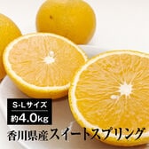 【約4.0kg(S-L)】香川県産 スイートスプリング 柑橘みかん 適度な酸味と甘みがクセになる