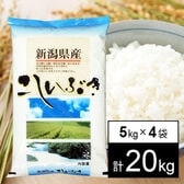 【計20kg/5kgx4袋】令和5年産 越後の米 新潟県産 こしいぶき 白米