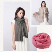 【ローズピンク】大判ストール【100×180cm】