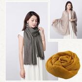 【トパーズ】大判ストール【100×180cm】