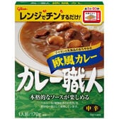 グリコ カレー職人 欧風カレー 中辛 170gx10個