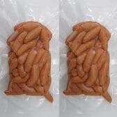【計1kg/500g×2パック】冷凍）クックポークウインナー　2パックセット