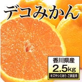 【2.5kg】香川県産 デコみかん (ご家庭用・傷やシミあり)
