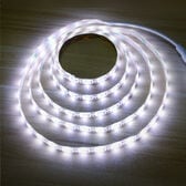 LED シルバー テープライト 人感センサー付き 長さ5m