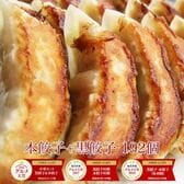 【2種/192個】美食点心ぎょうざ館 黒餃子96個/本餃子96個