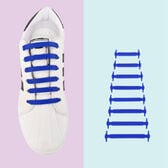 【ロイヤルブルー】シリコン製結ばない靴ひも