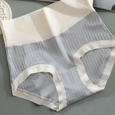 【ライトブルー】ハイウエストシームレスショーツ