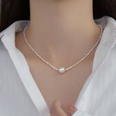 ホワイトパールネックレス（タイプ:A01）