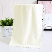 【ホワイト】小さめフェイスタオル