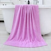 【パープル】大判タオル