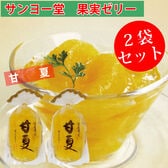 【1袋350g×2袋】サンヨー堂 果実ゼリー 甘夏
