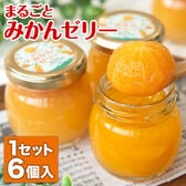 【計660g(110g×6個)】熊本県産 まるごとみかんゼリー