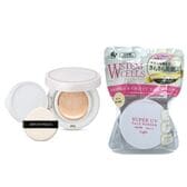 【各1個】ヒト幹細胞配合UVフェイスパウダー（L）＋セラムスキンクッションファンデーション