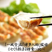【2種/計120個】「一風堂」&「博多八助」監修 ひとくち餃子セット