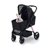 【プリズムブラック】ibiyaya レトロ リュクス ペット ストローラー ペットカート