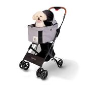 ibiyaya トラボイ トライフォールド ペットトラベルシステム 3WAY ペットカート（グレー）