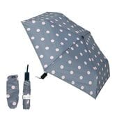 【ピンクドット】Danke 晴雨兼用折りたたみ傘 レディース 超撥水・吸水ケース付き