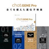遺伝子検査chatGENE Pro（チャットジーン プロ）