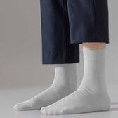 【ライトグレー】クルー丈シンプルソックス