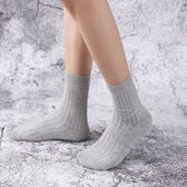 【ライトグレー】メンズソックス シンプル