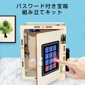 パスワード宝箱 子供用 工作キット 秘密収納ボックス