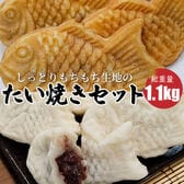 【2種計2袋】もっちり食感のたい焼きセット