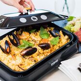 【日替わり数量限定】【ブラック】moz 3WAYホットプレート【先行チケット利用NG】