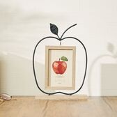 【日替わり数量限定】【2個セット】【アップル】モチーフアイアンフォトフレーム【先行チケット利用NG】
