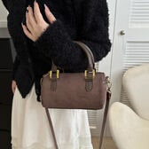 【ブラウン】2WAY ミニバッグ