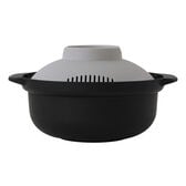 【ブラック】レンジ鍋 Recopo レコポ &NE アンドエヌイー NIM-118/BK