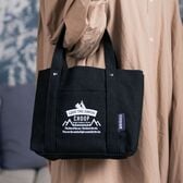 【ブラック】CHOOP 仕分け帆布トートバッグ