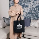 【ブラック】CHOOP 帆布A4トートバッグ