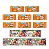 グリコ ビスコミニパック＜メープル＞（8コ）＆毎日果実3枚（5コ）