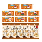 【計13個】グリコ SUNAO（スナオ）＜チョコチップ＆発酵バター＞＆ビスコミニパック＜メープル＞