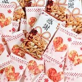 かわいいハートの形の小さな小さなあられ ミニはぁと（12コ）＆ 感謝柿ピー（20コ）詰め合わせ