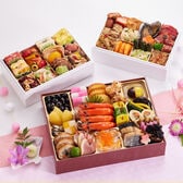 【12/30午前着】京都しょうざん おせち「和洋中」二段三重(3人前/55種55品)