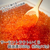 【500g(250g×2p)】サーモントラウトいくら醤油漬け