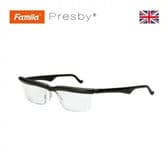 【ブラック】ファミラ 度数が調節できるメガネ