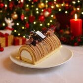 【12/22着】【1本】献上栗山江栗の白金モンブランブッシュドノエル