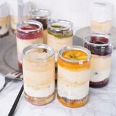 【6本】白金グラススイーツ（ホワイトティラミス6種アソート）